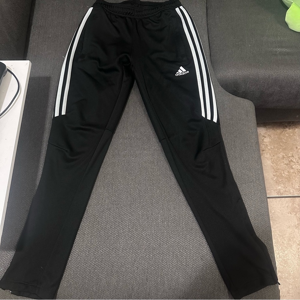 Adidas Kids Black Track Pants